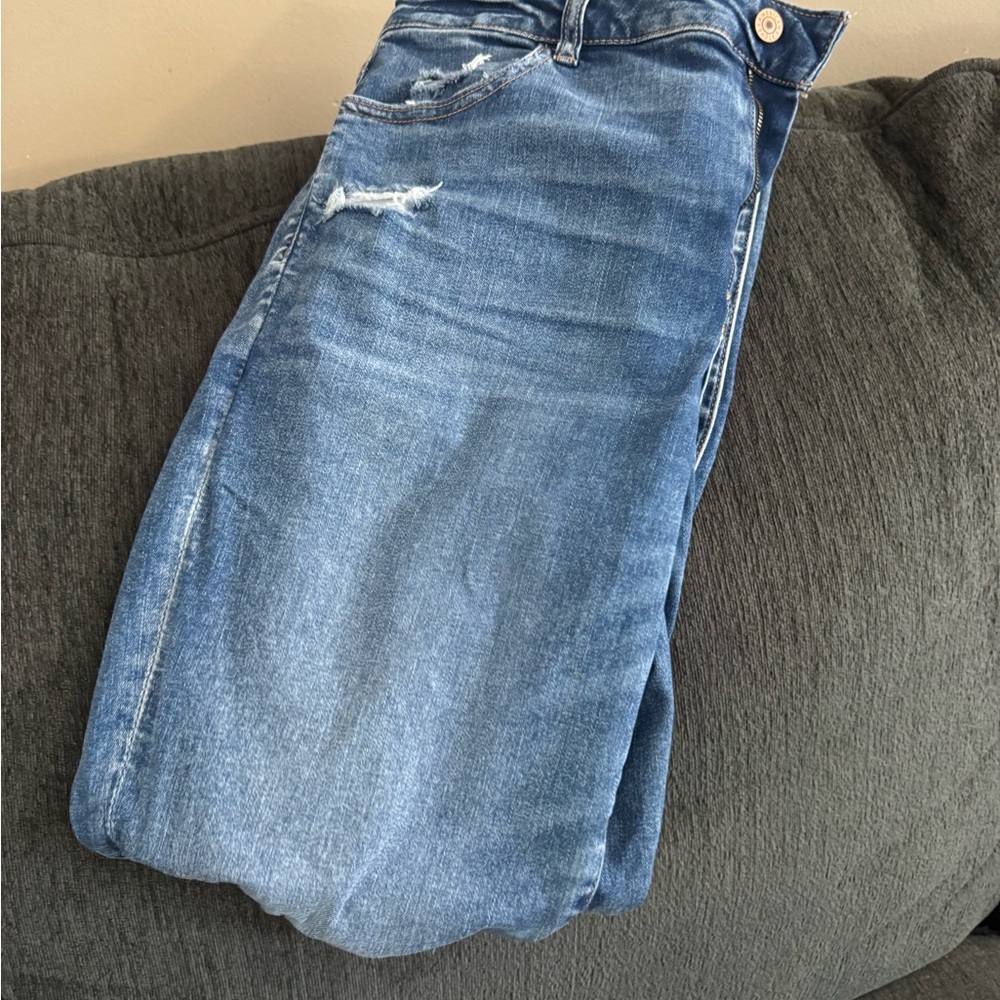 American Eagle Outfitters Dark Blue Denim Jeans